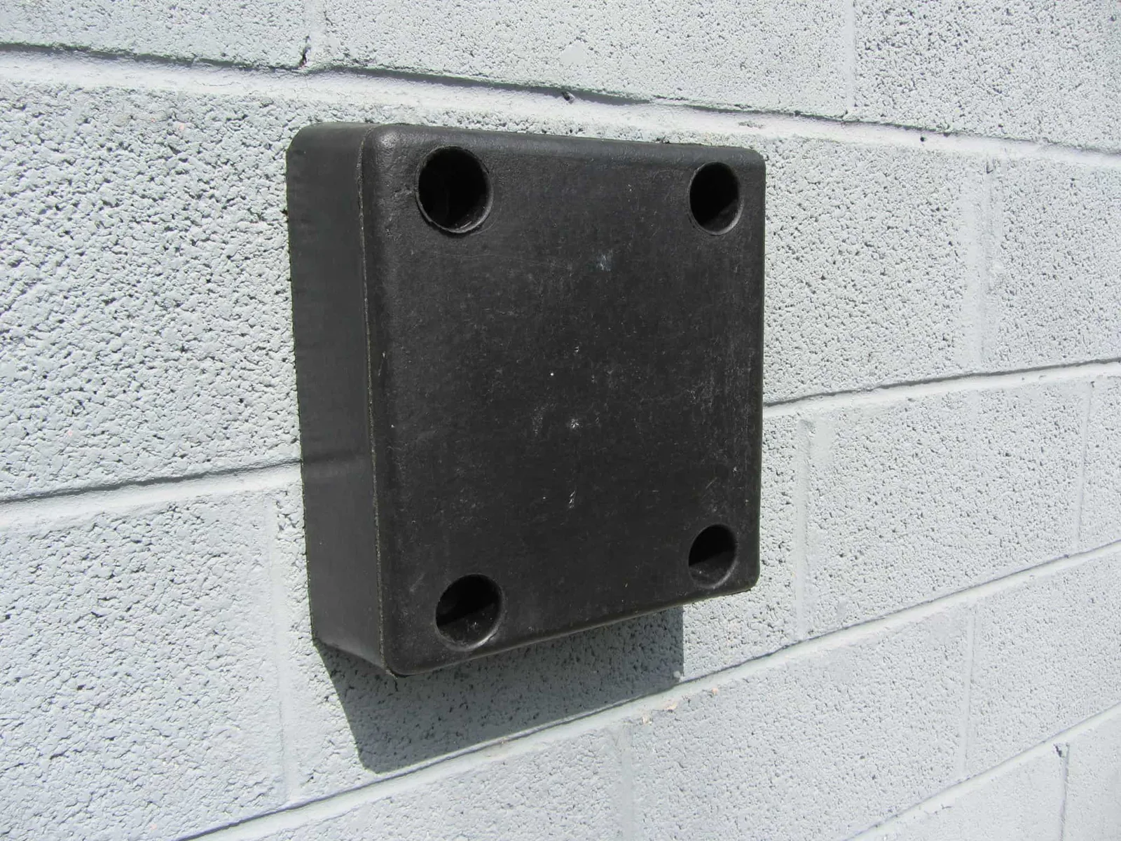 Square Loading Dock Bumper – 330 x 305 x 100 mm