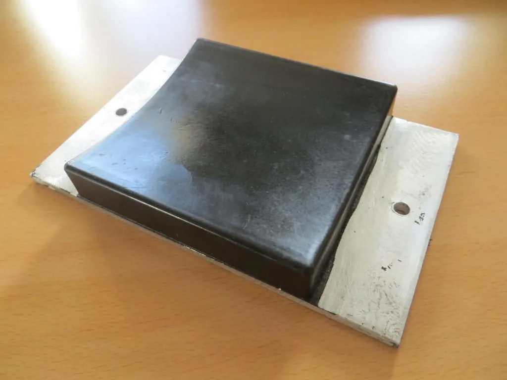 Alloy-Based Tipper Rubbing Pad (Concave) – 190 x 115 x 20-26 mm