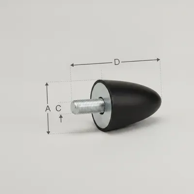 Pear-Type Vibration Damper AR-001