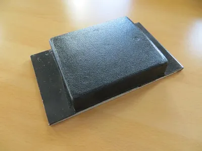 Tipper Pad with Aluminium Base - 152 x 88 x 28 mm