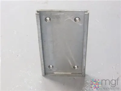 Back Plate – 450 x 270 x 35 mm Galvanized