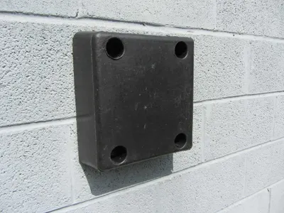 Square Loading Dock Bumper – 330 x 305 x 100 mm
