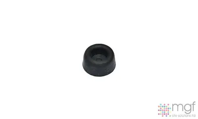 Round Rubber Buffer Stop – 25mm x 12mm