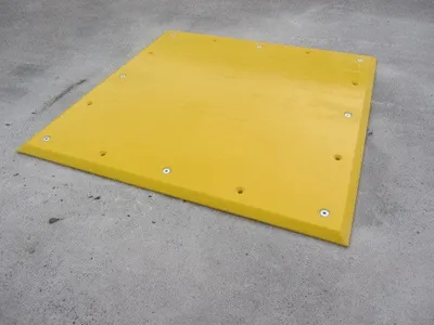 Trailer Landing Leg Supports