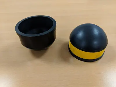 Short Bollard Cap – for 89 mm Diameter Bollards