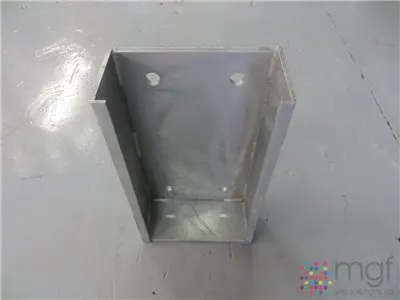 Back Plate – 470 x 270 x 130 mm Galvanized