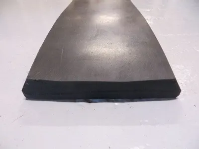 Flat Extruded Rubber Wall Strip – 3000 x 150 x 25 mm